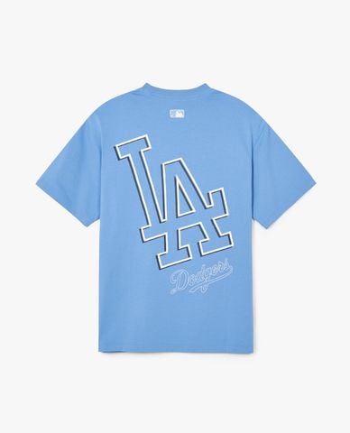  MLB - Áo thun unisex cổ tròn tay ngắn Basic Mega Logo 