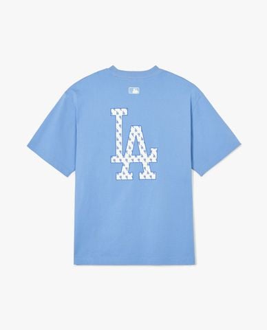 MLB - Áo thun unisex cổ tròn tay ngắn Classic Monogram Biglux 