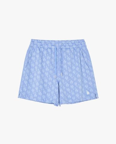  MLB - Quần short ngắn nữ lưng thun Monogram 