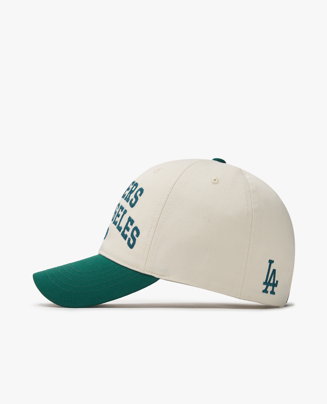 ★MLB Korea★ Varsity lettering color scheme unstructured ba Varsity Lettering Logo Color-Block Unstructured Ball Cap