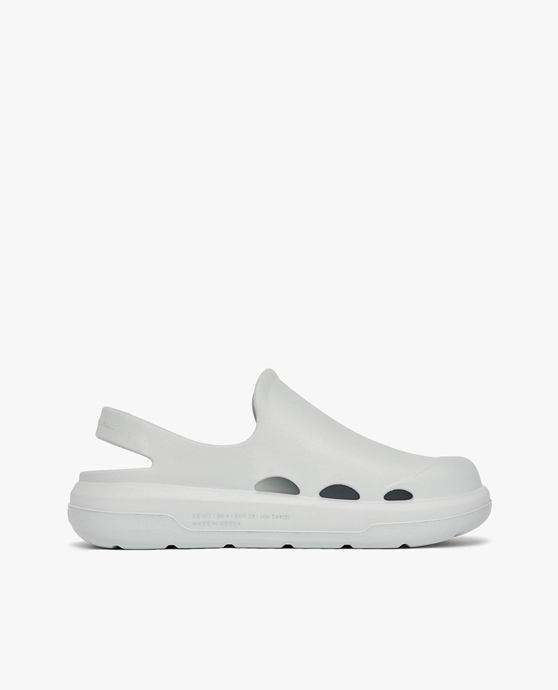 MLB - Giày clog unisex mũi tròn Chunky Bouncer