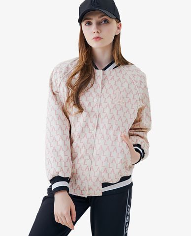  MLB - Áo khoác bóng chày Monogram 