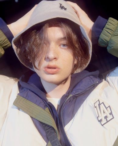  MLB - Nón bucket Fleece Reversible 