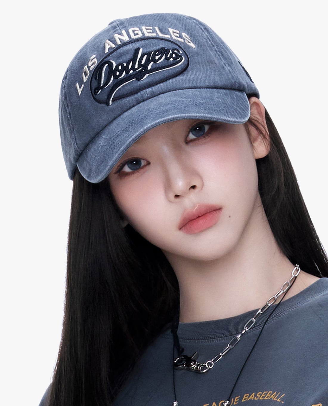 MLB - Nón bóng chày unisex Varsity Vintage Culsive Stitch Unstructured