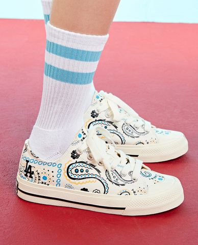  MLB - Giày sneakers unisex cổ thấp Playball Paisley 