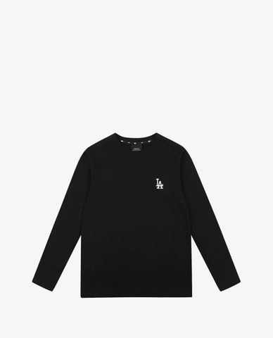  MLB - Áo thun tay dài cổ tròn Basic Big Logo 