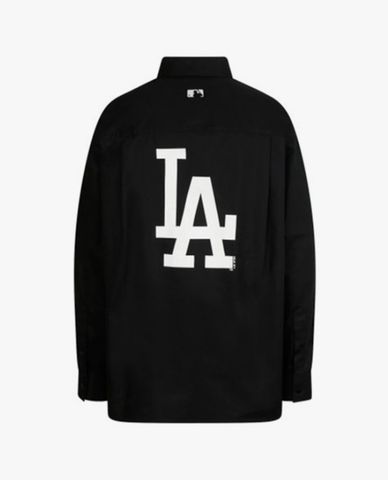  MLB - Áo sơ mi tay dài Back Big Logo 