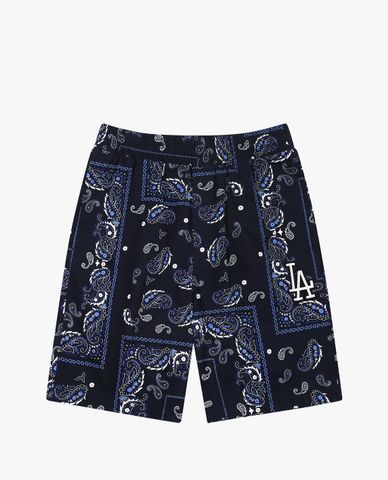  MLB - Quần short ống rộng nam Paisley Cotton Midi Woven 