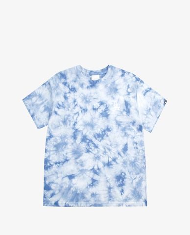  MLB - Áo thun cổ tròn ngắn tay Tie Dye Big Logo Over Fit 