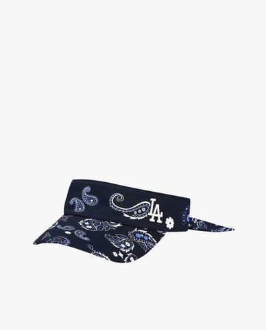  MLB - Nón visor nửa đầu Paisley 