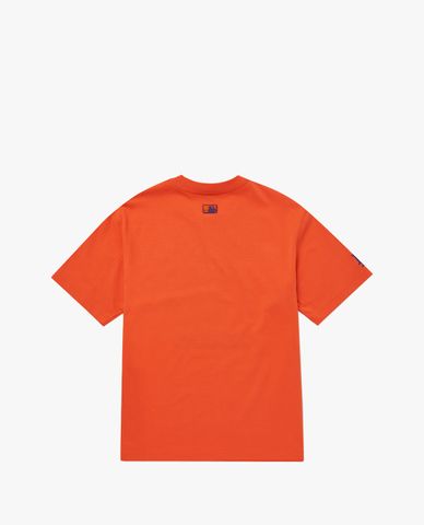  MLB - Áo thun unisex cổ tròn tay ngắn Play Pixel Graphic Overfit 