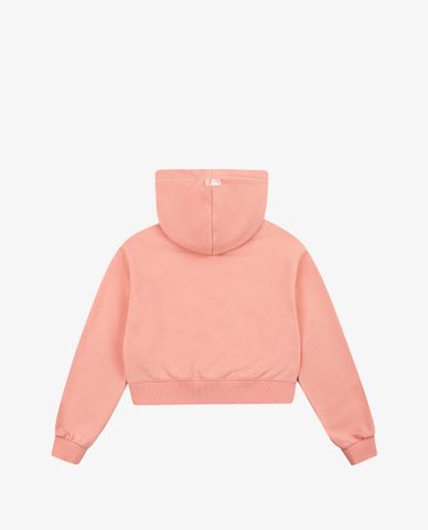  MLB - Áo hoodie nữ phom croptop Classic Logo 