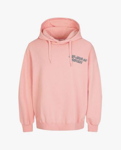  MLB - Áo hoodie tay dài phối mũ trùm Popcorn Overfit 