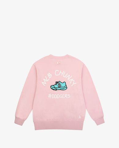 MLB - Áo sweatshirt tay dài cổ tròn Chunky Popcorn 