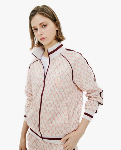  MLB - Áo khoác kiểu cổ cao Monogram 