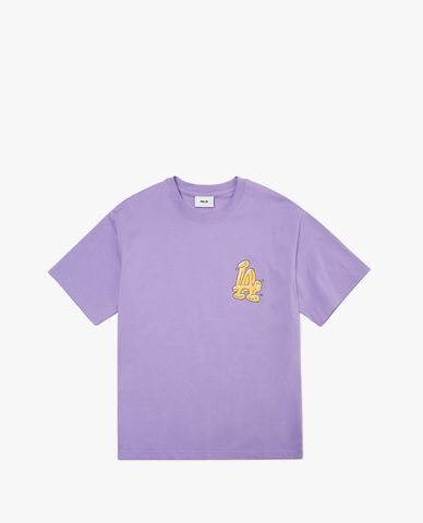  MLB - Áo thun unisex cổ tròn tay ngắn LIKE Back Logo Overfit 