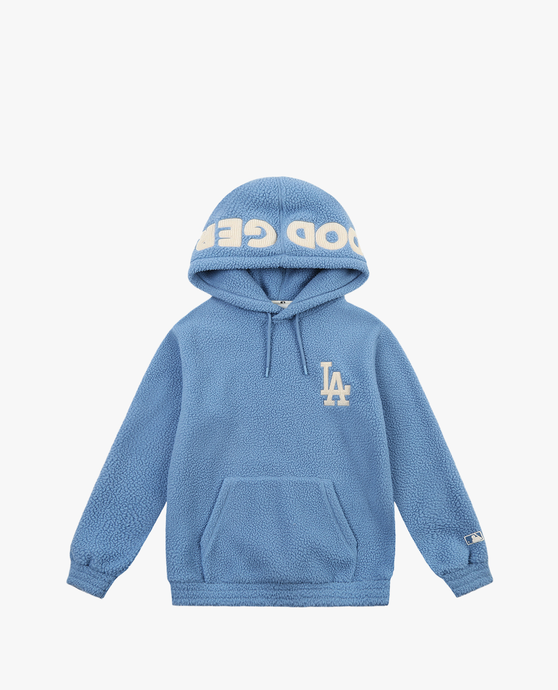 MLB - Áo hoodie tay dài phối mũ thời trang Fleece Lined
