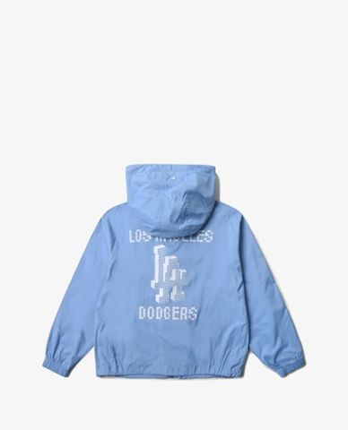  MLB - Áo khoác kiểu tay dài phối mũ trùm thời trang 