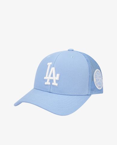  MLB - Nón bóng chày phối lưới Circle Stamp 