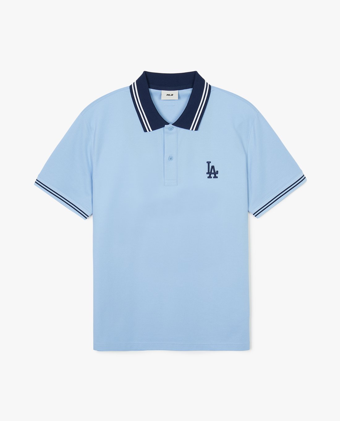 MLB - Áo polo unisex cổ bẻ tay ngắn Basic Color Comfortable Fit