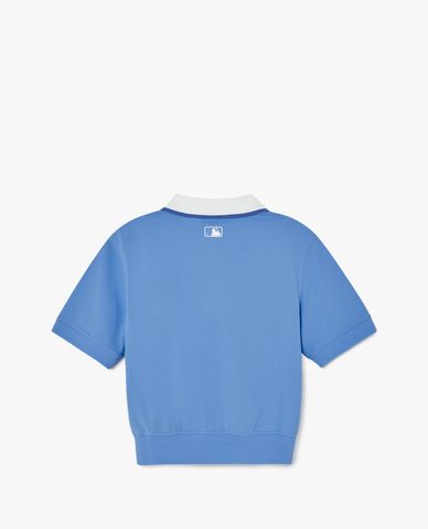  MLB - Áo polo nữ tay ngắn Color Matching Crop Collar 