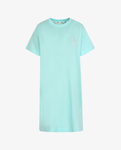  MLB - Đầm mini phom suông tay ngắn One Point Basic 