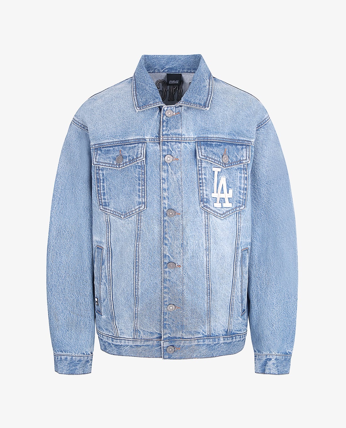 MLB - Áo khoác denim thời trang Logo