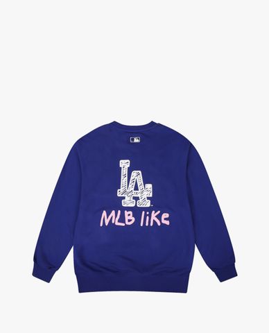  MLB - Áo sweatshirt tay dài cổ tròn New York Yankees Unisex MLBLIKE 