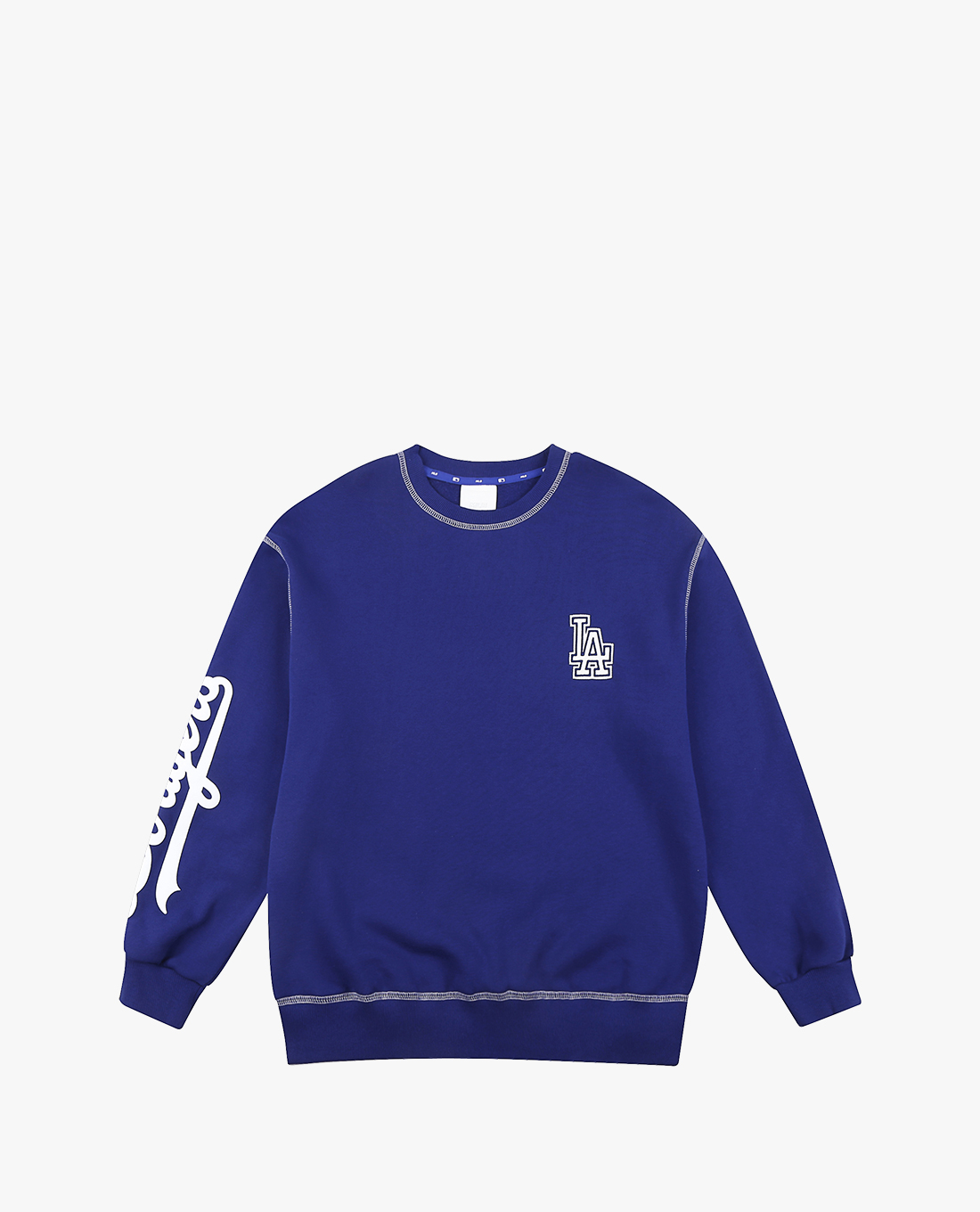 MLB - Áo sweatshirt tay dài cổ tròn logo thể thao