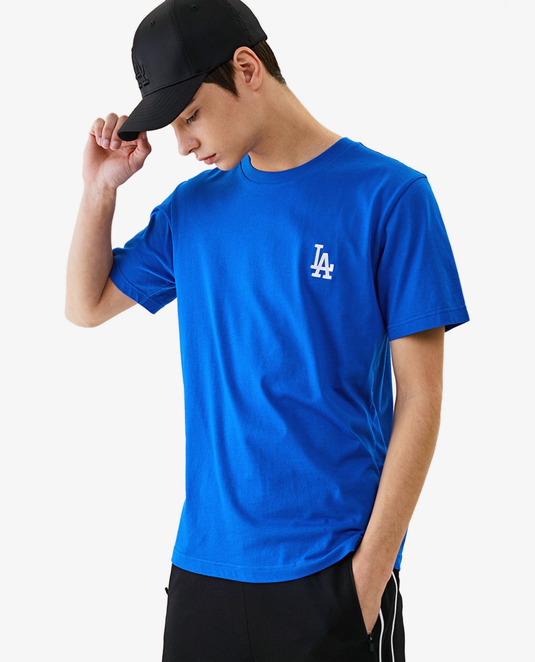 MLB - Áo thun tay ngắn năng động Popcorn Big Logo