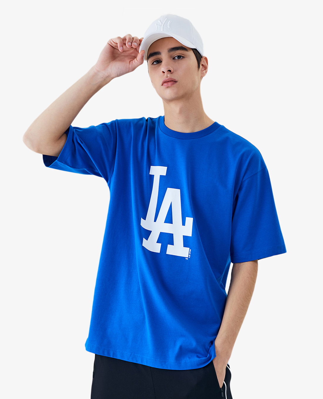 MLB - Áo thun cổ tròn ngắn tay Big Logo Face