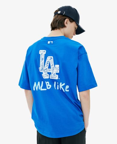  MLB - Áo thun tay ngắn năng động New York Yankees 