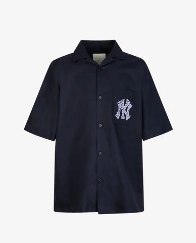  MLB - Áo sơ mi tay ngắn phom suông MLB Like 