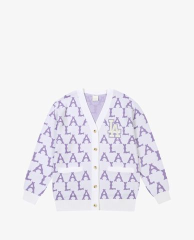  MLB - Áo khoác cardigan tay dài Monogram 