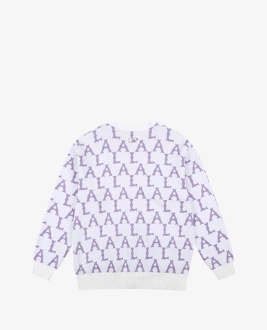  MLB - Áo khoác cardigan tay dài Monogram 