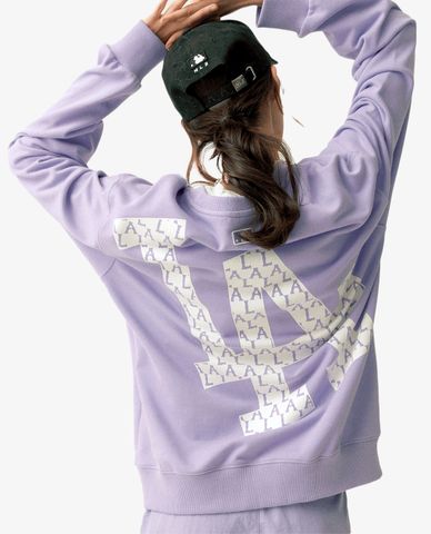  MLB - Áo sweatshirt tay dài cổ tròn Monogram Bag Big Logo Overfit 