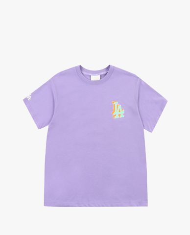  MLB - Áo thun cổ tròn ngắn tay LIKE Popcorn 