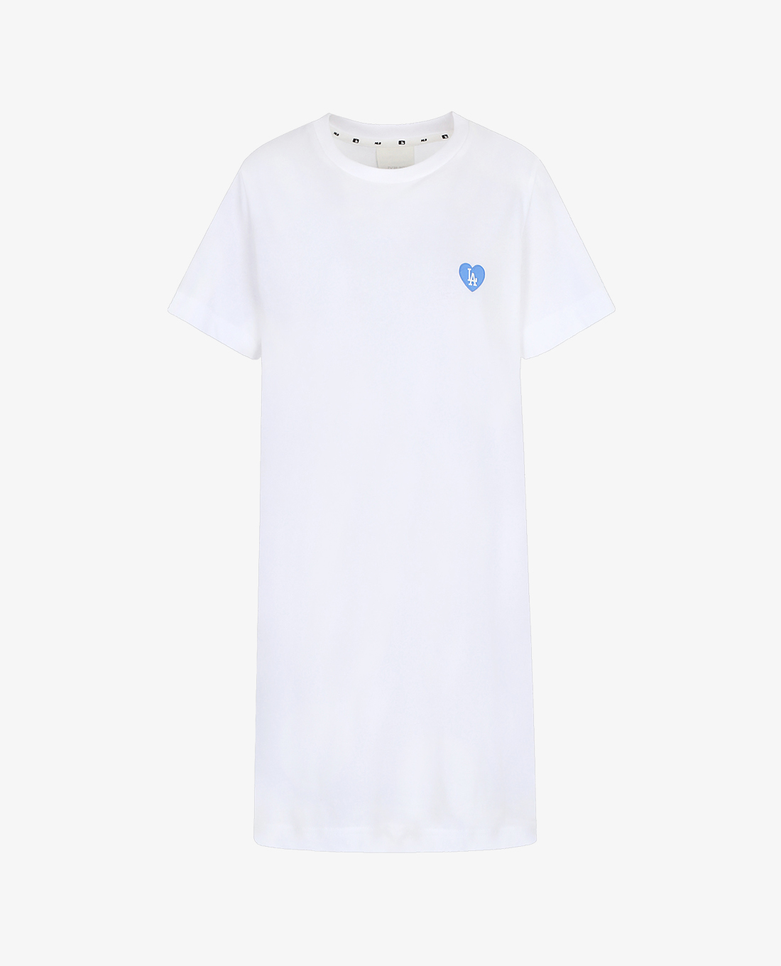 MLB - Đầm mini phom suông tay ngắn Love ver.21