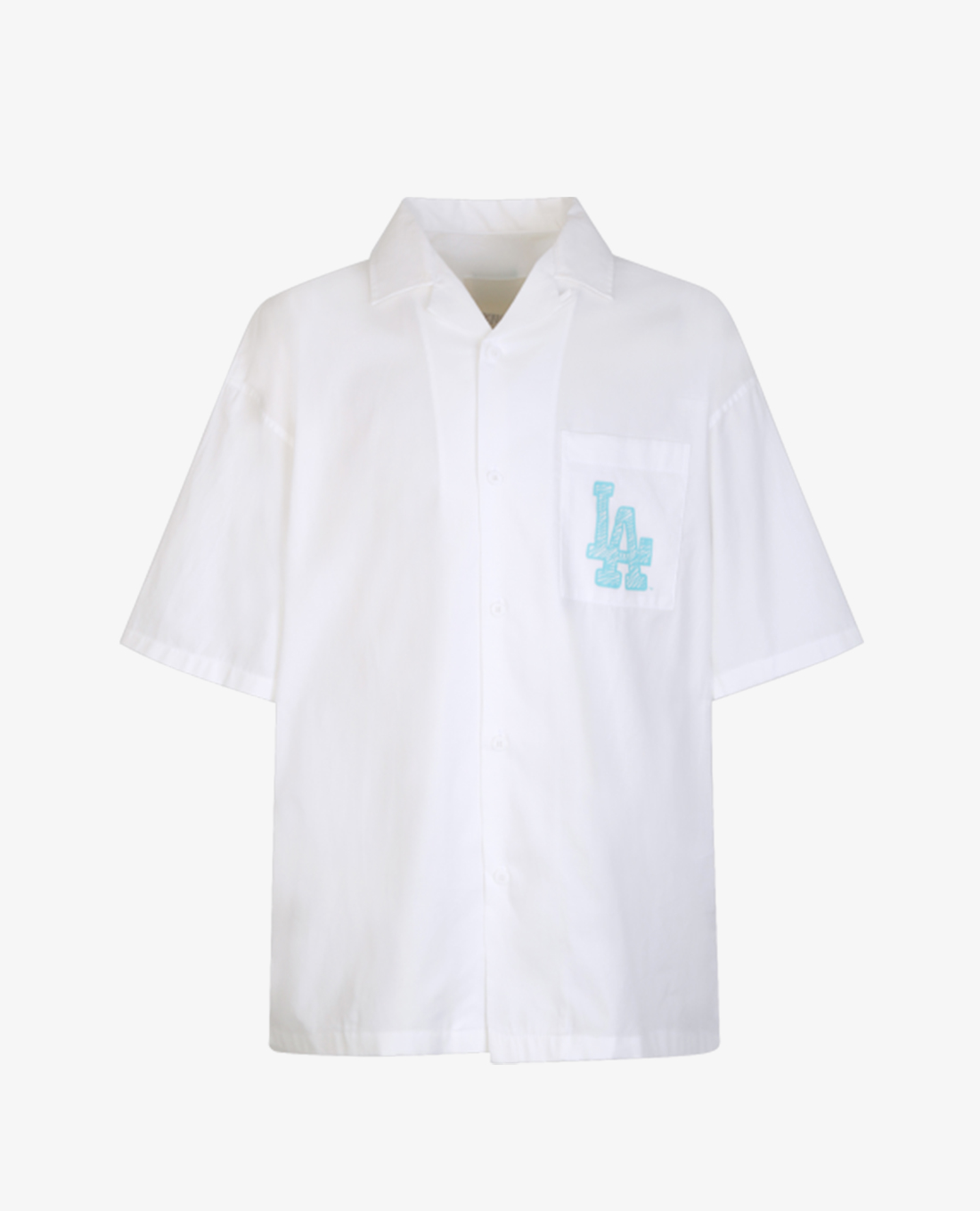 MLB - Áo sơ mi tay ngắn phom suông MLB Like