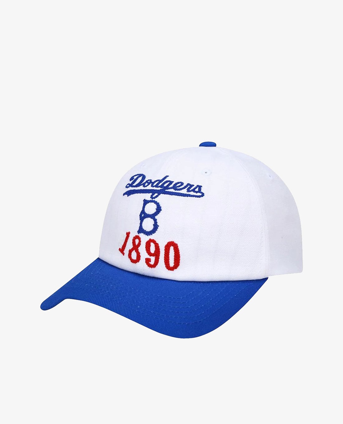 MLB - Nón bóng chày phối màu thời trang Los Angeles Dodgers