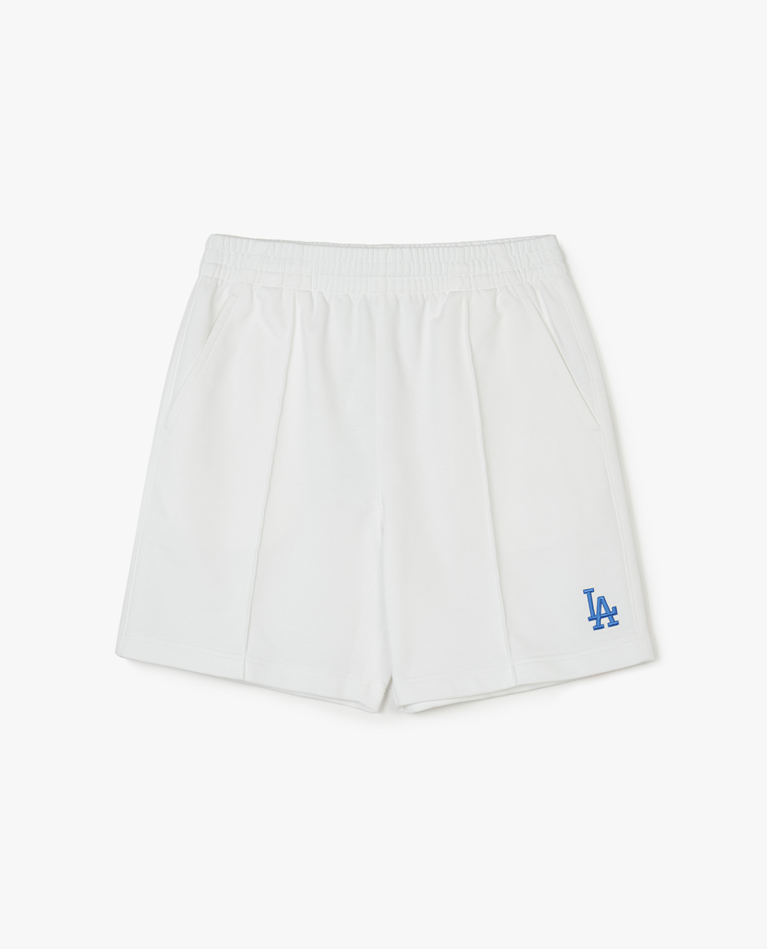 MLB - Quần short unisex ống rộng lưng thun Basic Medium Logo