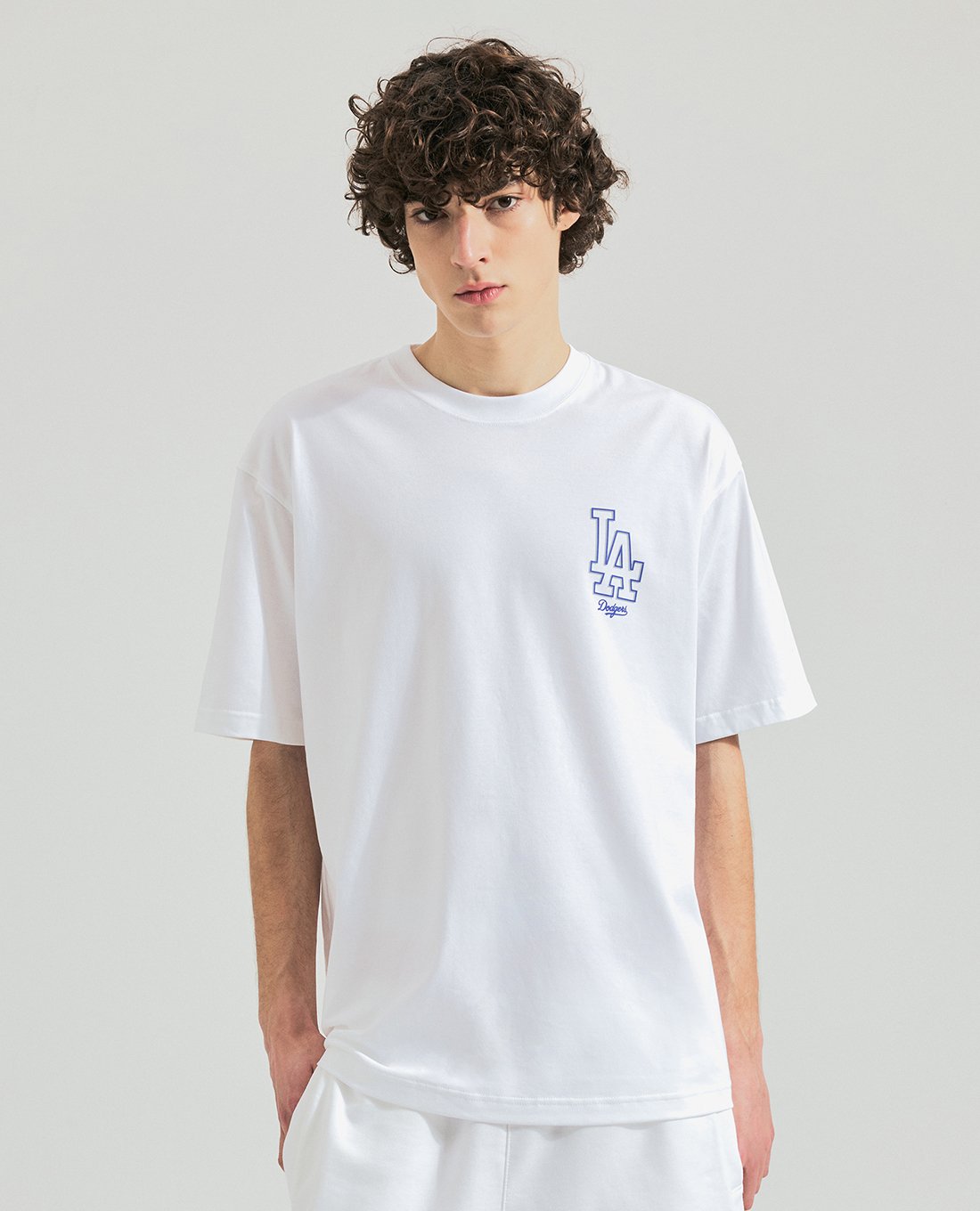 MLB - Áo thun unisex cổ tròn tay ngắn Basic Mega Logo