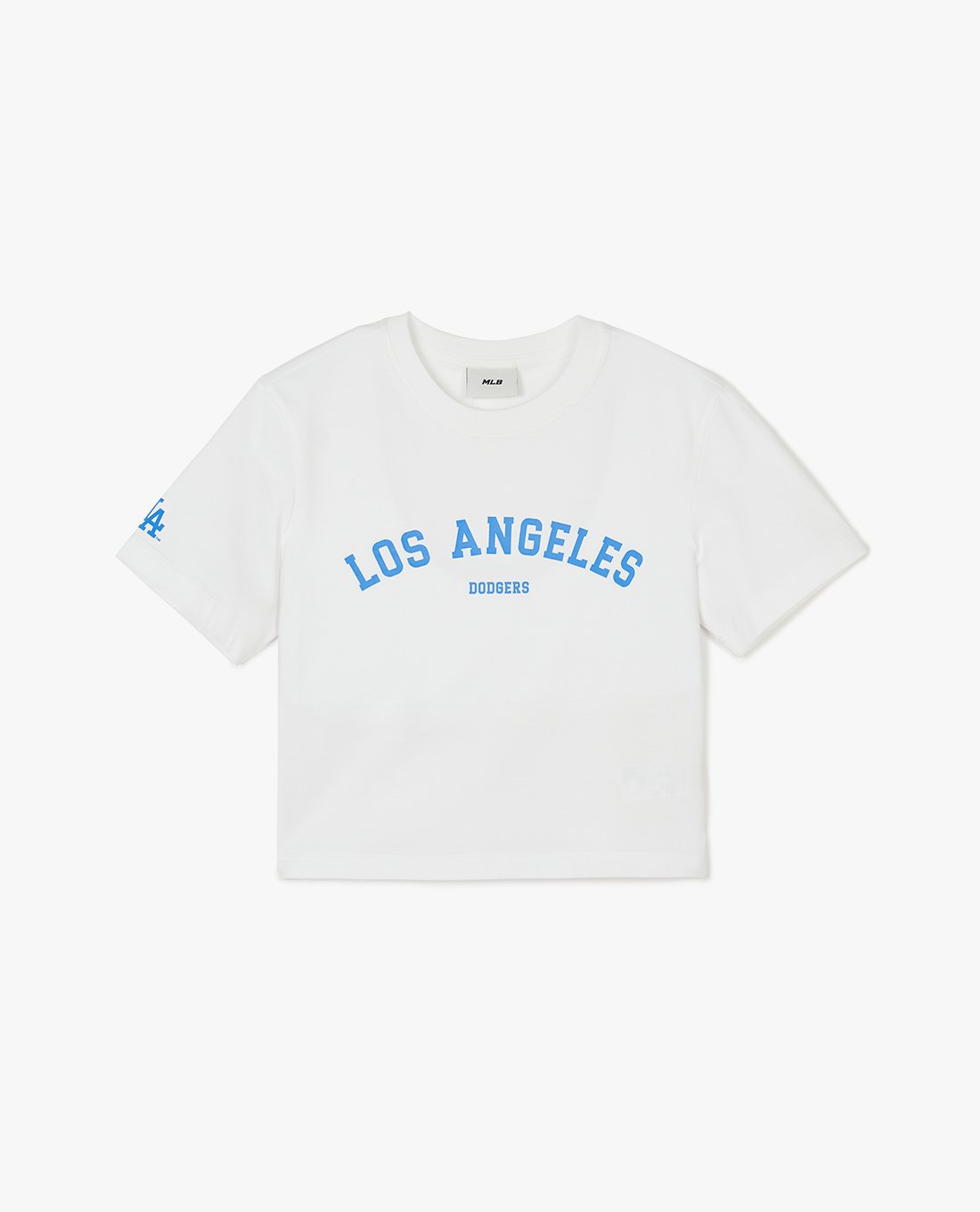 MLB - Áo croptop nữ cổ tròn tay ngắn Varsity Slim