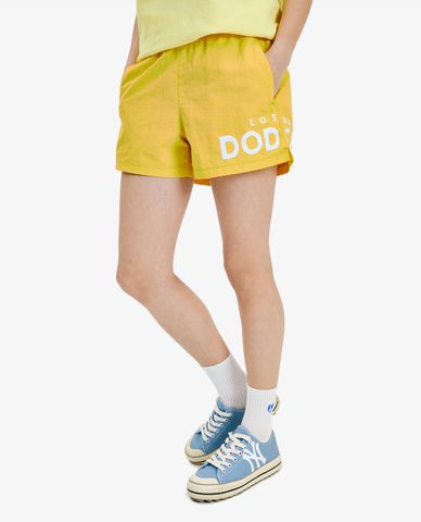  MLB - Quần short lưng thun Bottom Logo Woven 