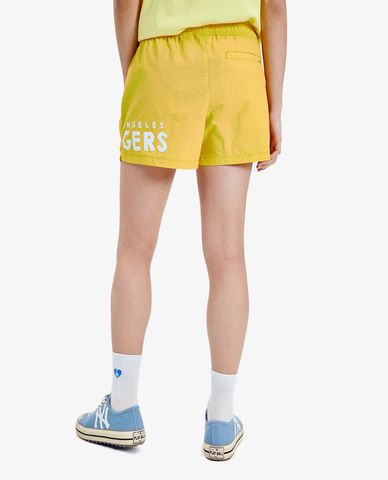  MLB - Quần short lưng thun Bottom Logo Woven 
