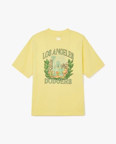  MLB - Áo thun unisex cổ tròn tay ngắn Vintage Sports Functional Big Logo 