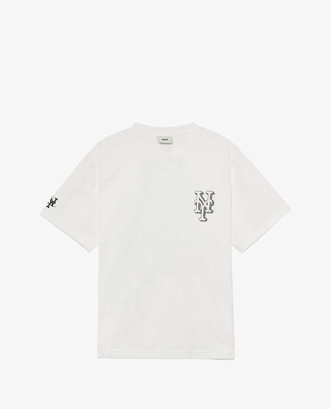 MLB - Áo thun unisex cổ tròn tay ngắn Basic Mega Logo