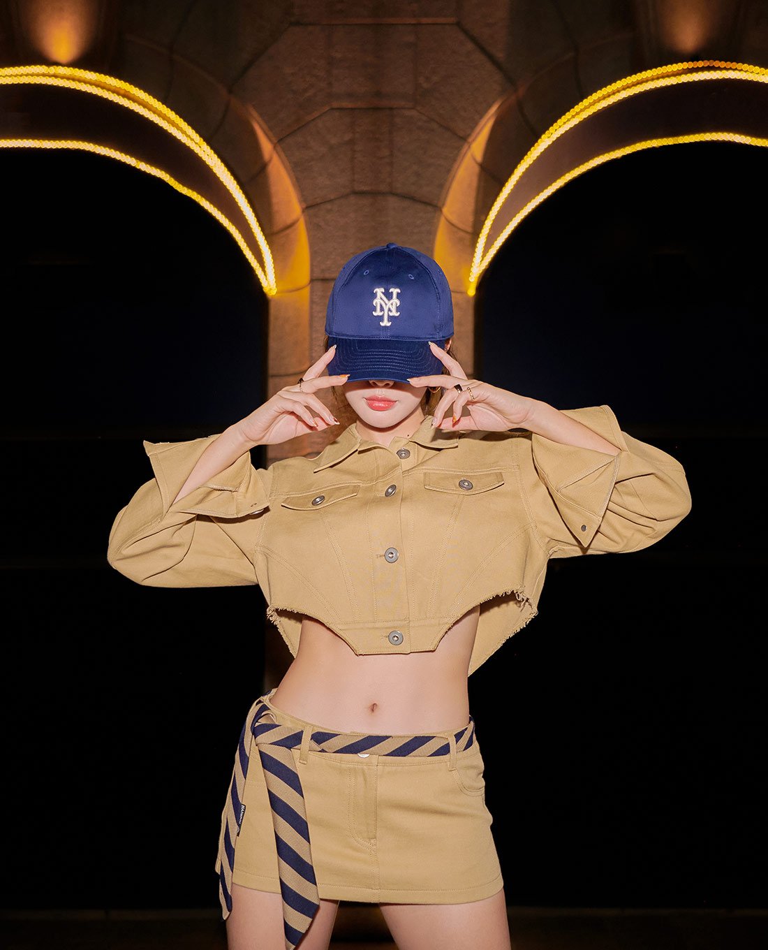 MLB - Nón bóng chày unisex N Cover