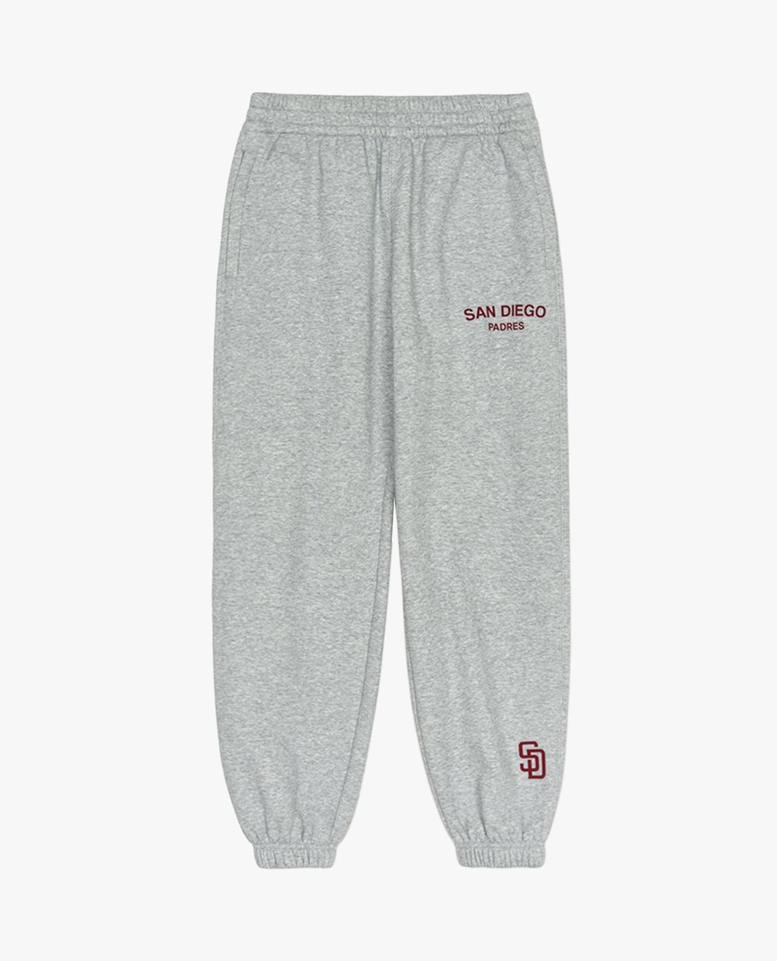 MLB - Quần jogger unisex lưng thun Varsity