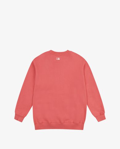  MLB - Áo sweatshirt tay dài cổ tròn Raised Half High Neck Long Over Fit 